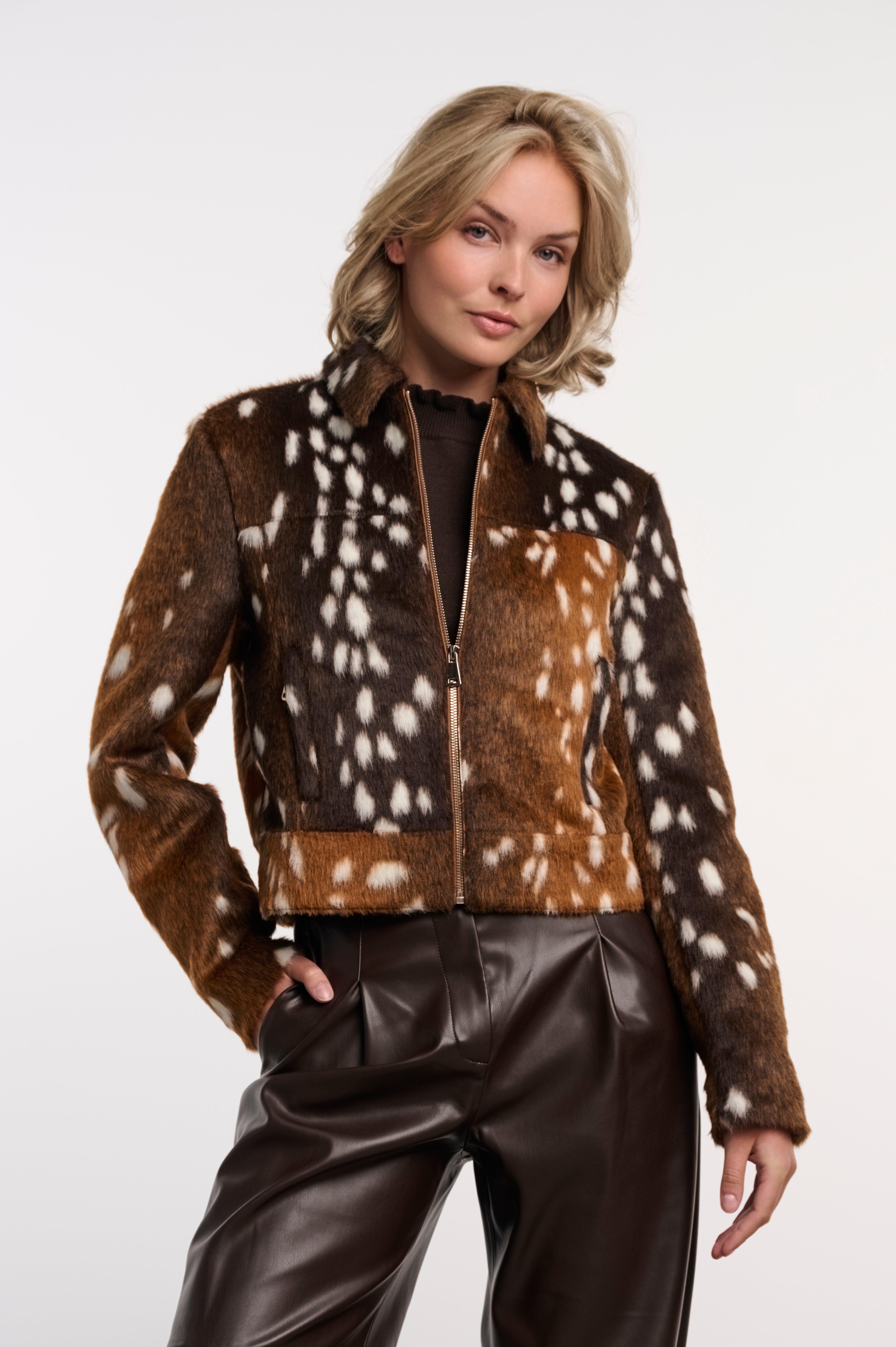 Giacca donna art. Touka Rino & Pelle Deer