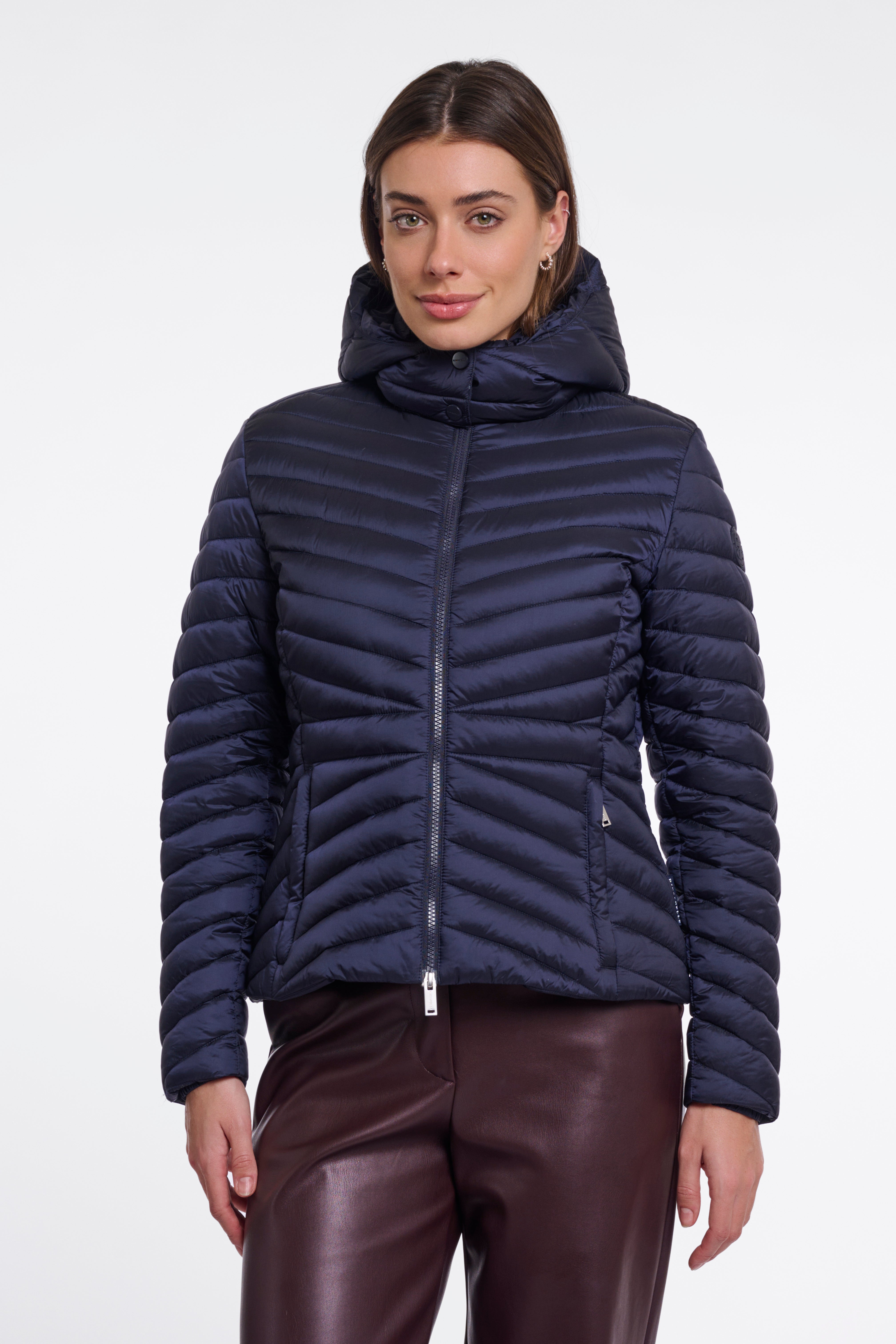 Piumino donna art. Uvi Rino & Pelle Dark navy
