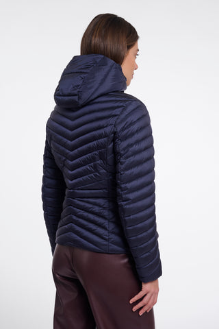 Piumino donna art. Uvi Rino & Pelle Dark navy
