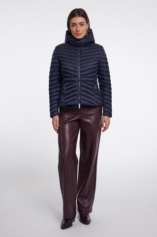 Piumino donna art. Uvi Rino & Pelle Dark navy