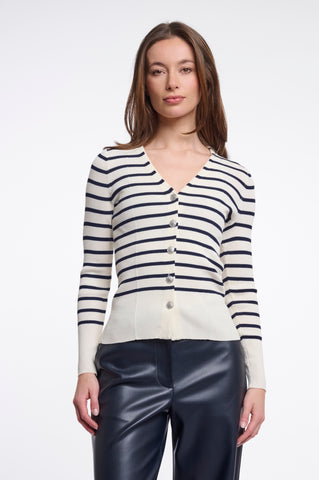 Gilet donna art. Vario Rino & Pelle Snow white navy