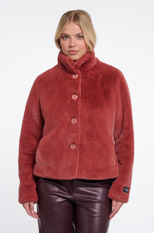 Giacca donna art. Vie Rino & Pelle Antique rouge