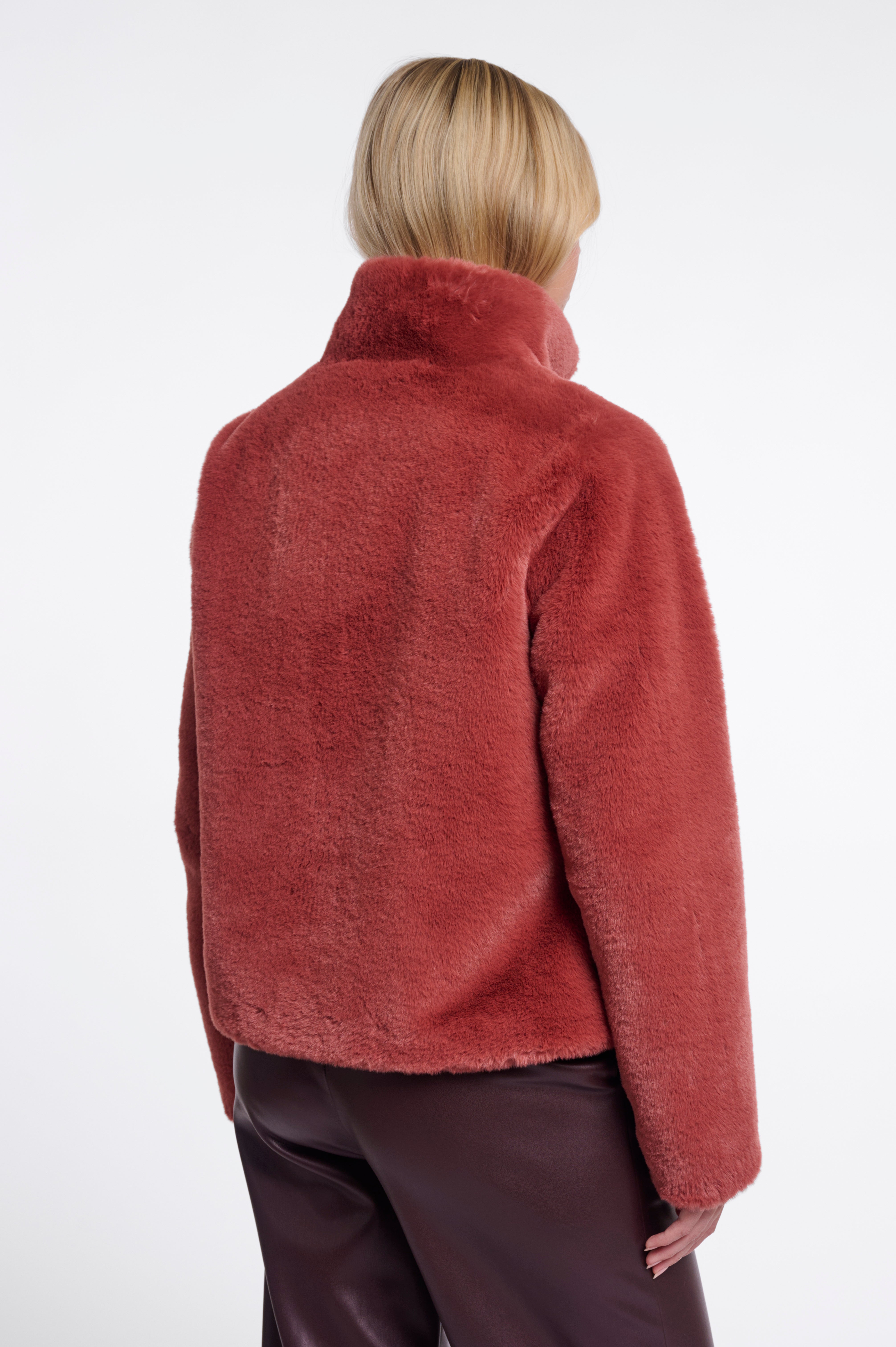 Giacca donna art. Vie Rino & Pelle Antique rouge