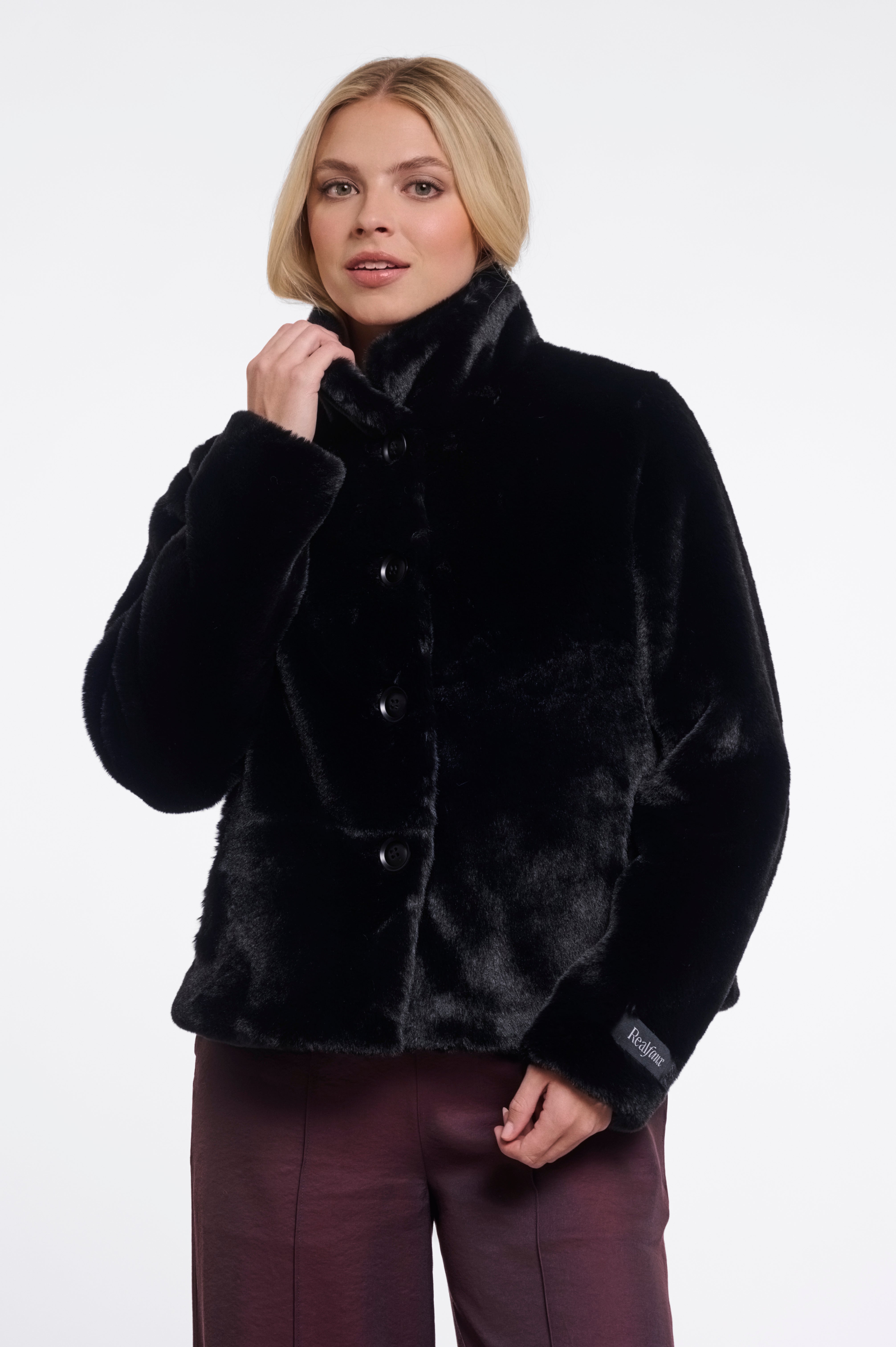 Giacca donna art. Vie Rino & Pelle Black
