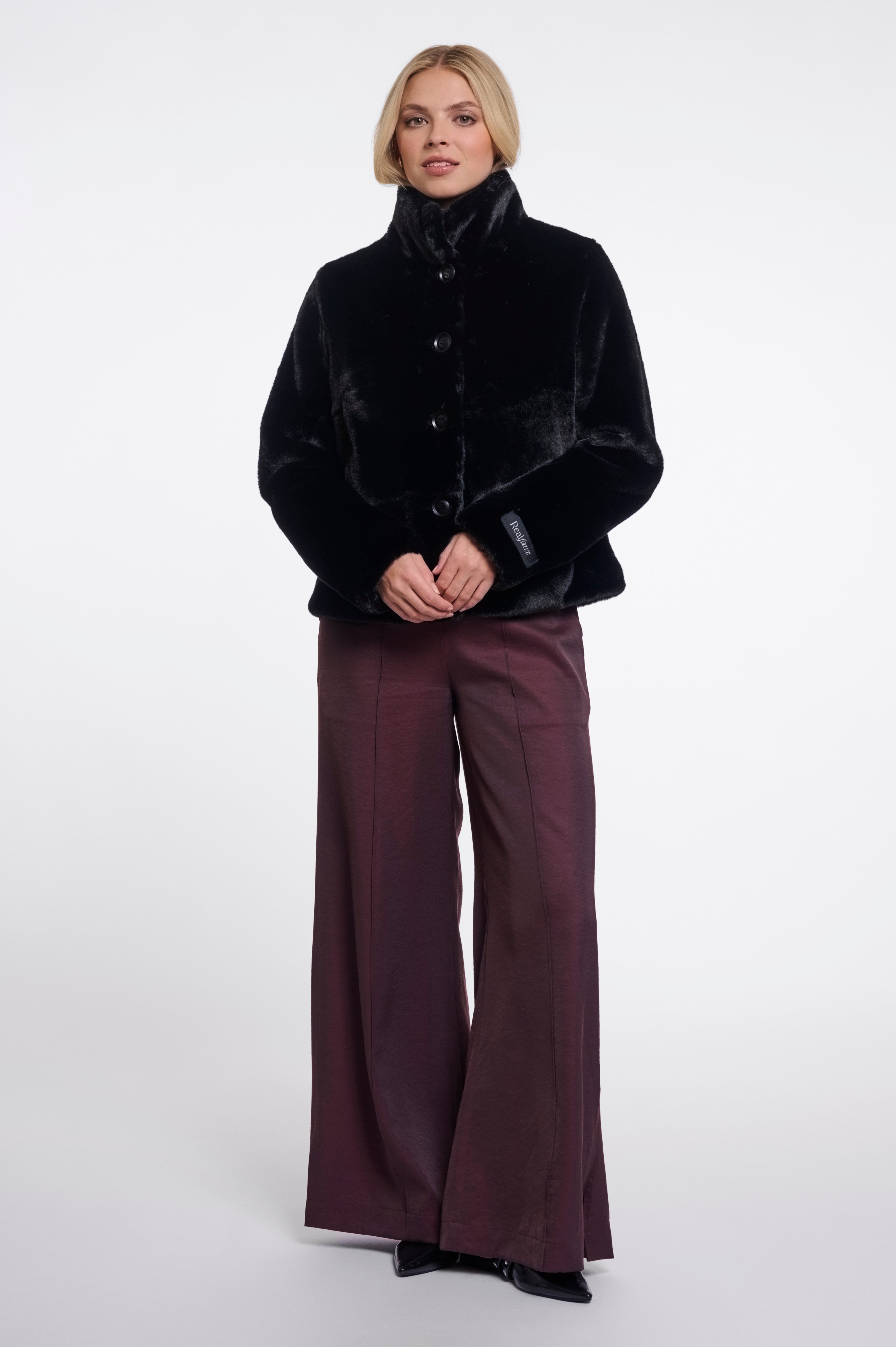 Giacca donna art. Vie Rino & Pelle Black