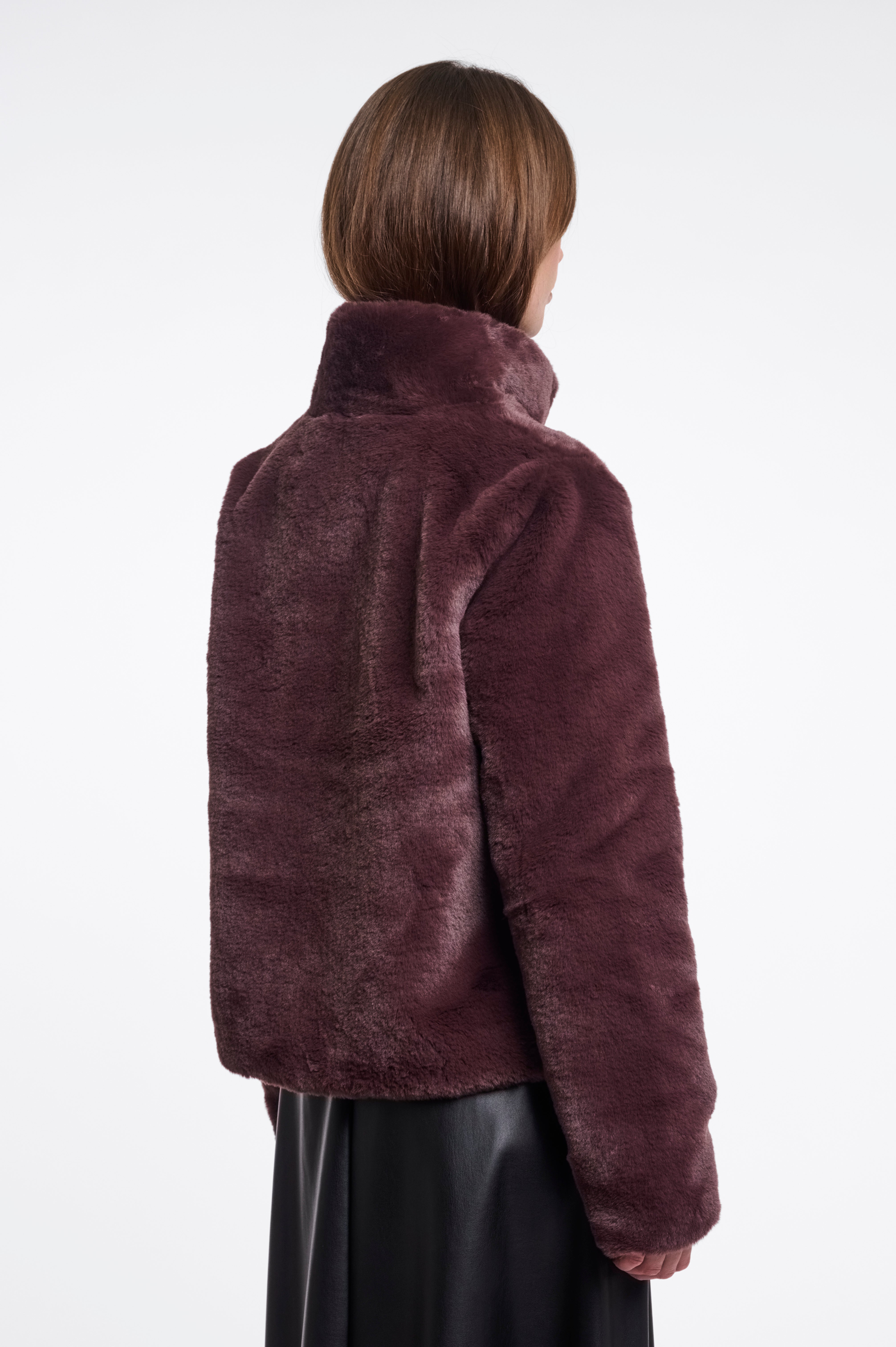 Giacca donna art. Vie Rino & Pelle Chocolate bean