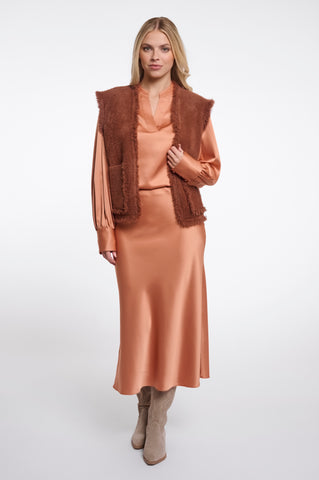 Cappotto donna art. Vita Rino & Pelle Cinnamon toast