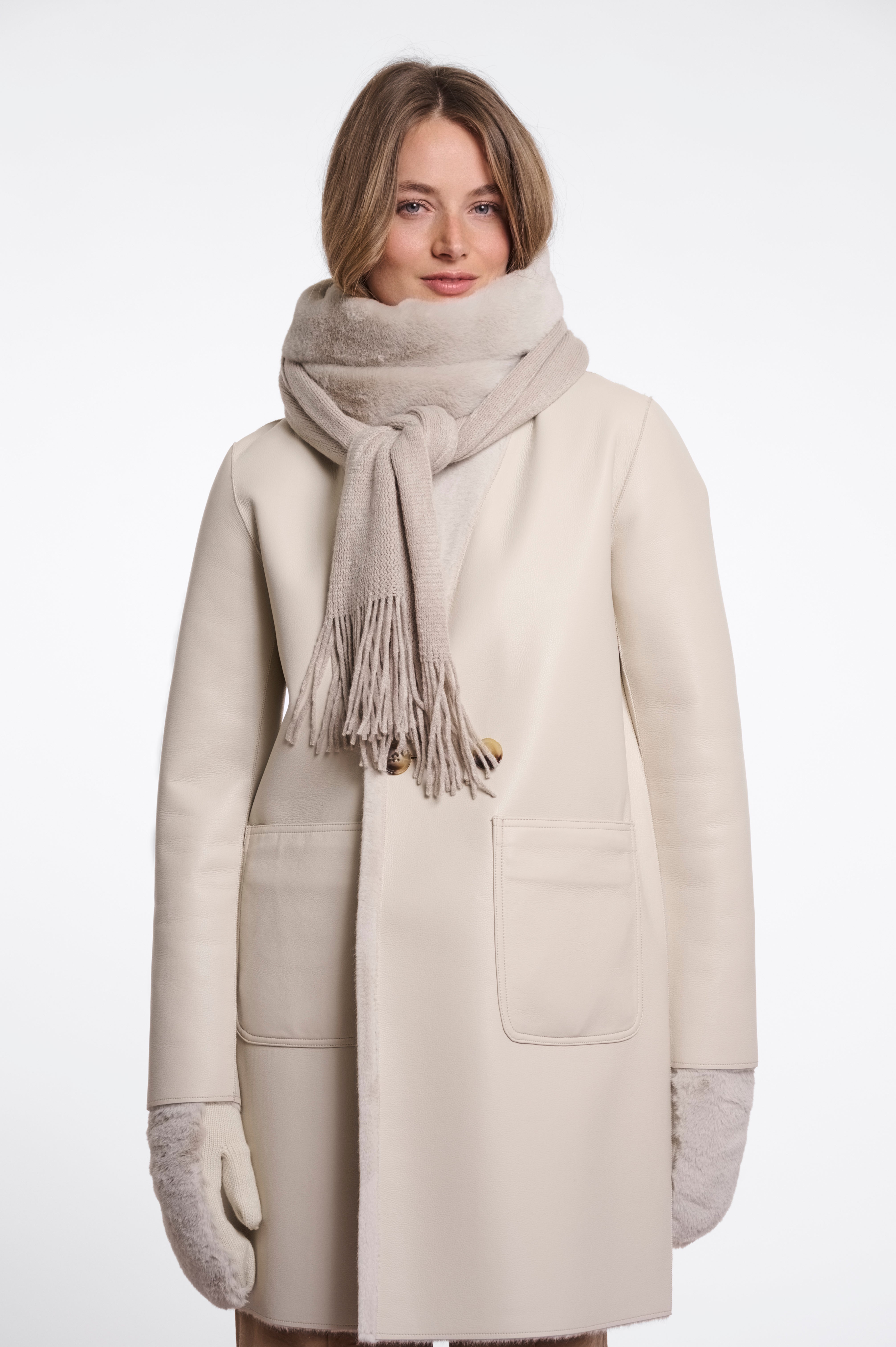 Sciarpa donna art. Vlien Rino & Pelle Birch