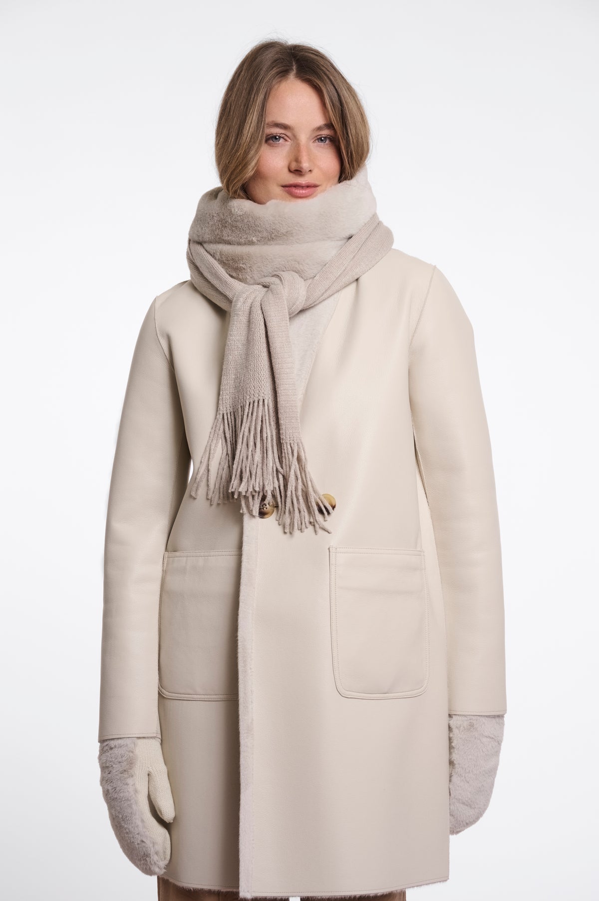 Sciarpa donna art. Vlien Rino & Pelle Birch