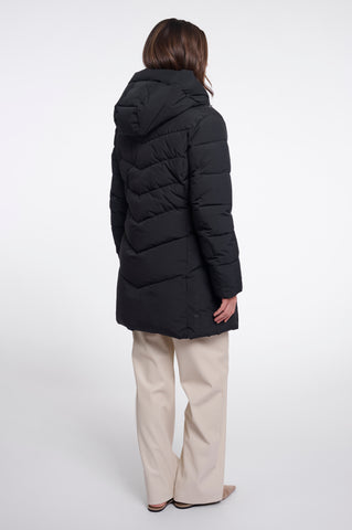 Piumino donna art. Yasmina Rino & Pelle Black