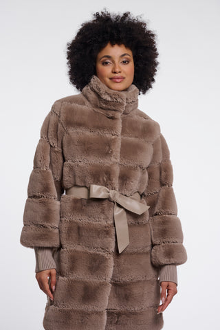 Cappotto donna - art. Zane - Rino & Pelle Autunno Inverno 2026/27 Mocha latte