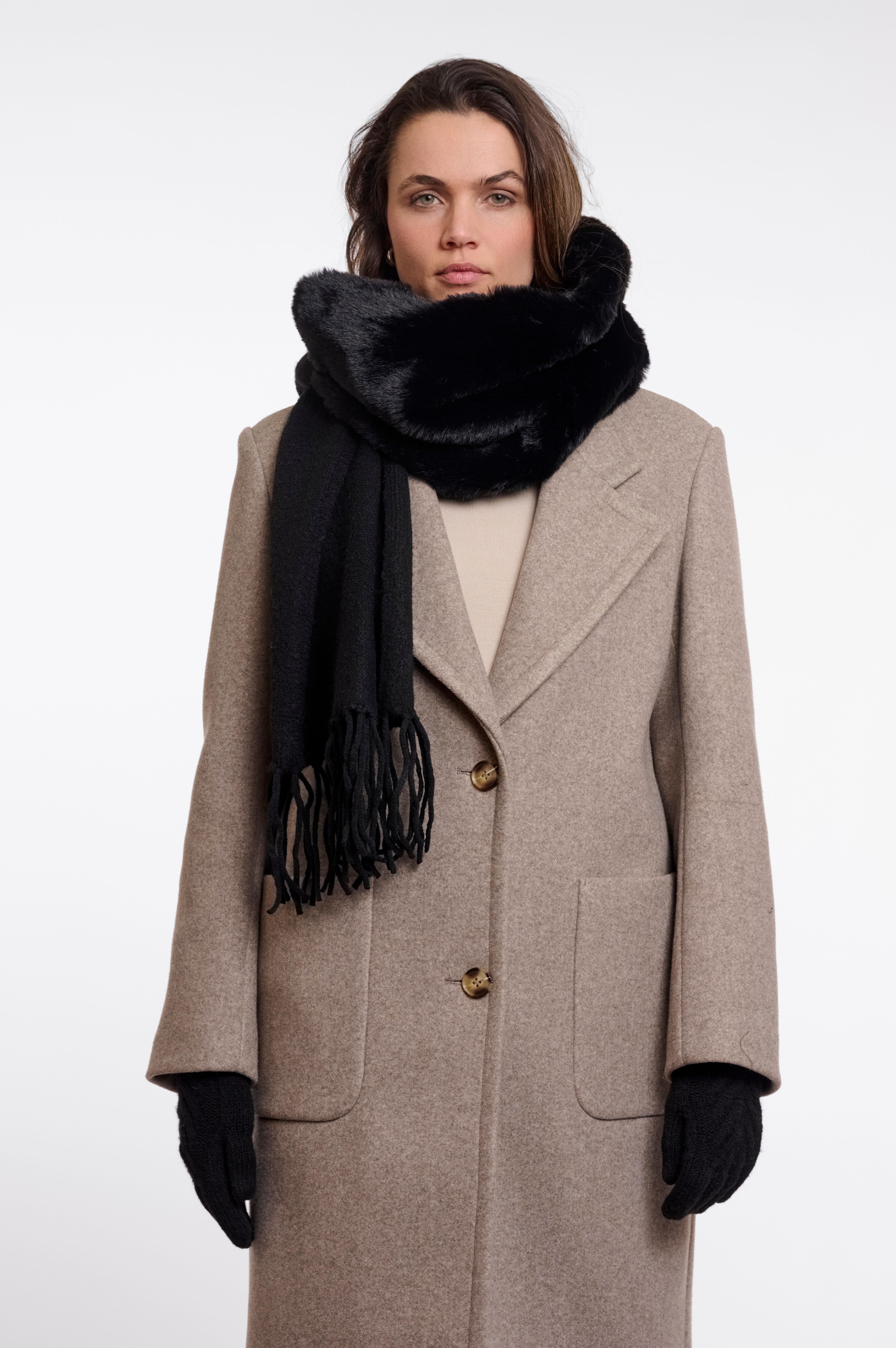Sciarpa donna art. Zelda Rino & Pelle Black