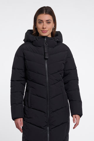 Piumino donna art. Zendaya Rino & Pelle Black