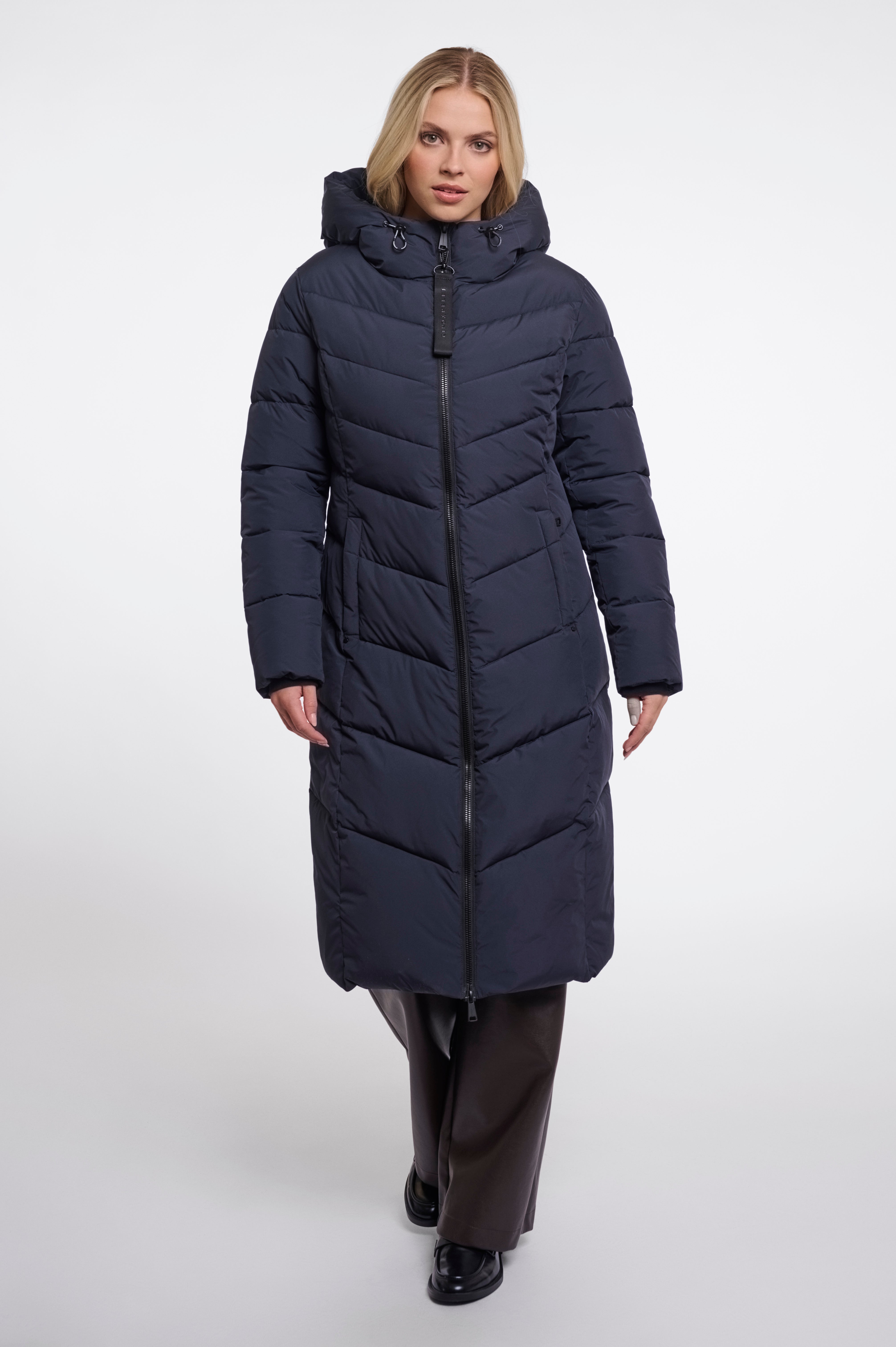 Piumino donna art. Zendaya Rino & Pelle Dark navy