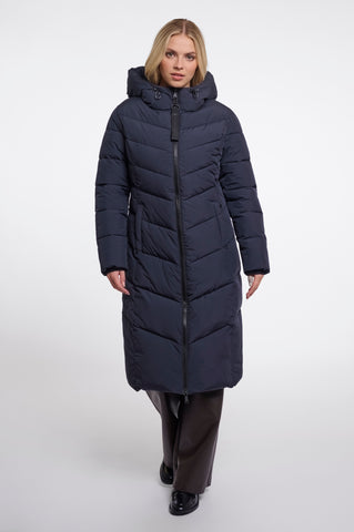 Piumino donna art. Zendaya Rino & Pelle Dark navy