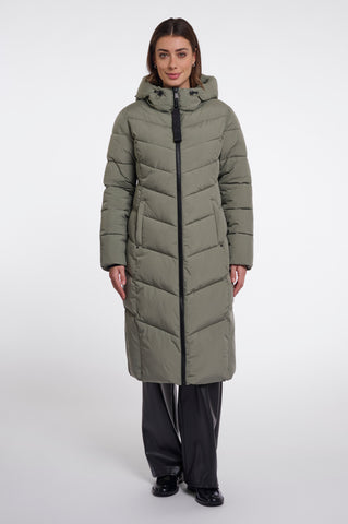 Piumino donna art. Zendaya Rino & Pelle Misty basil