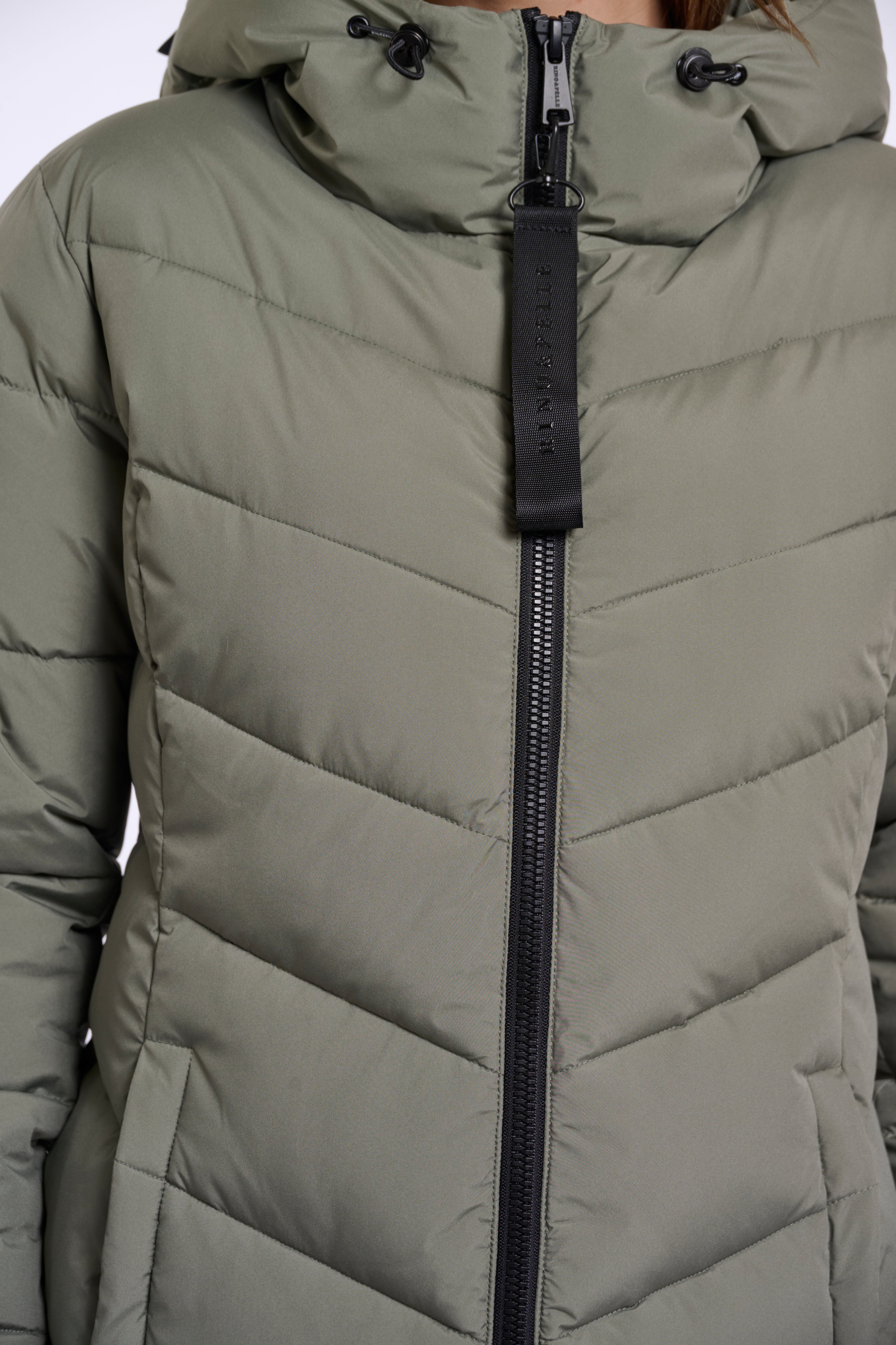 Piumino donna art. Zendaya Rino & Pelle Misty basil