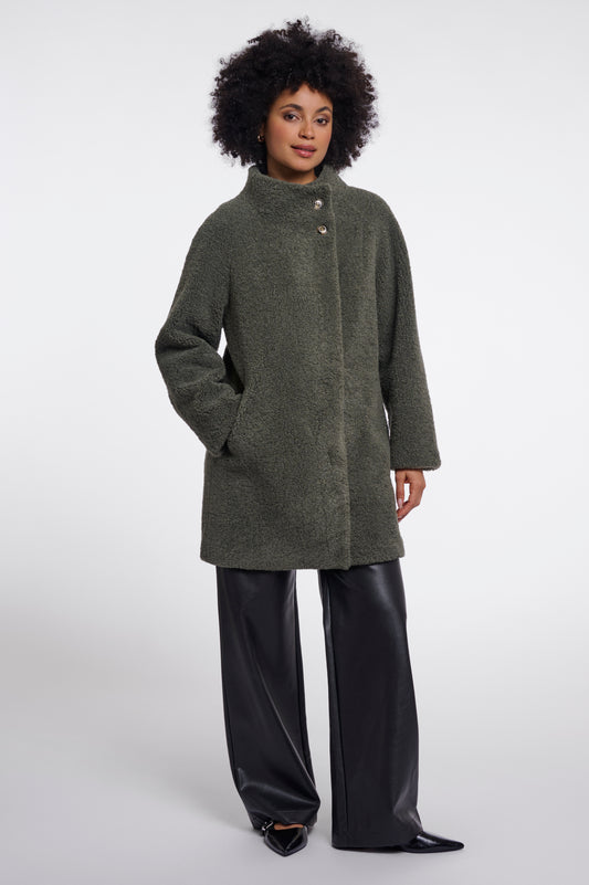 Cappotto donna art. Zoe Rino & Pelle Misty basil