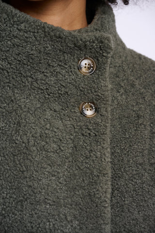 Cappotto donna art. Zoe Rino & Pelle Misty basil