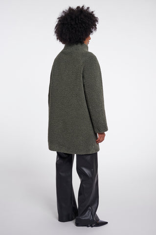 Cappotto donna art. Zoe Rino & Pelle Misty basil