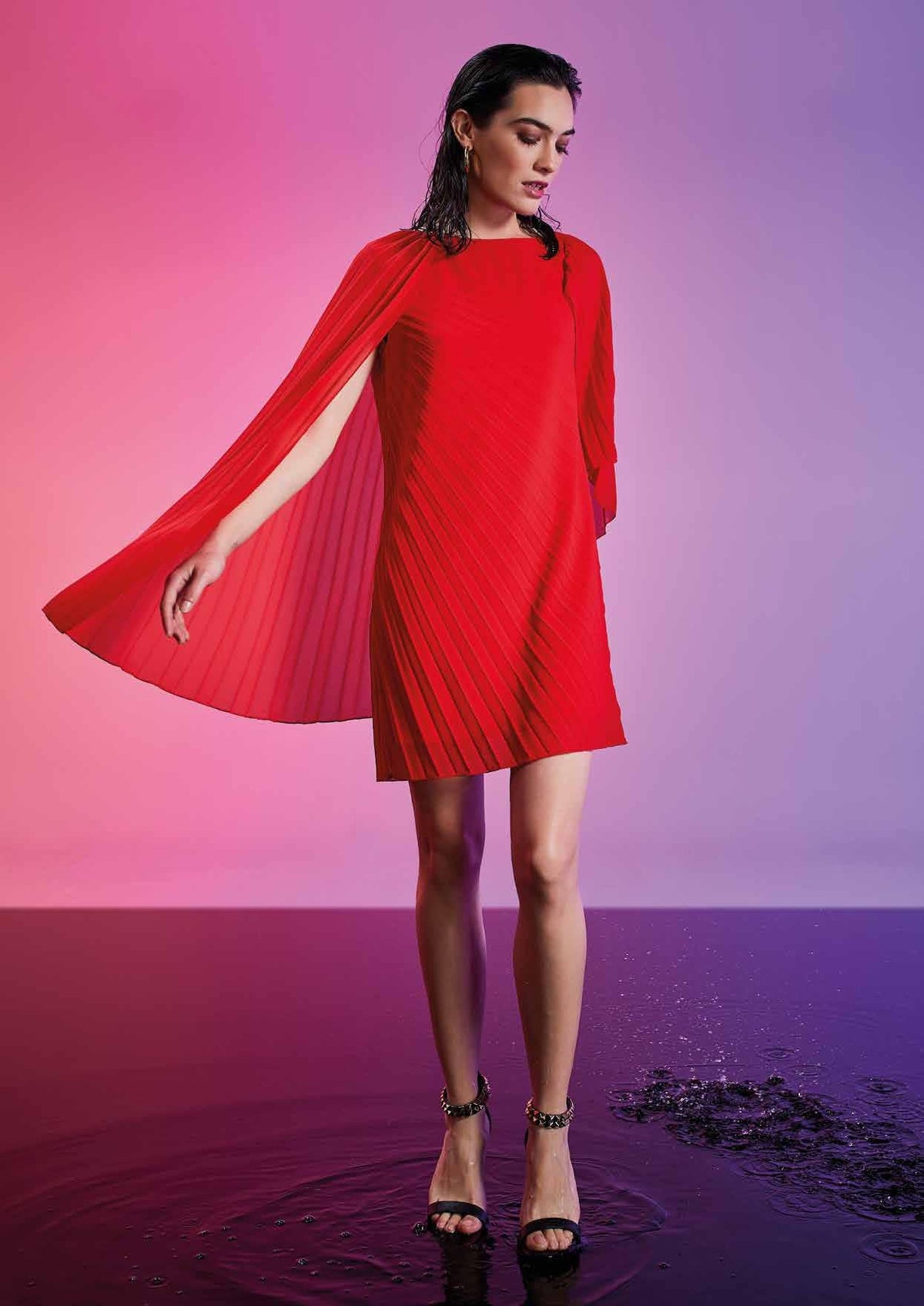 Rose Primavera Abbigliamento Denny Rose 2020 Vestiti Tubino Rosso