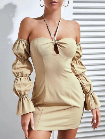 Abito taglia unica donna Autunno Inverno 2022/23 A2097 no brand - Denny Store Italia