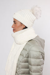 Berretto cappello AAF BEANIE - Rino & Pelle - Autunno Inverno 2024/25 - Snow white - Denny Store
