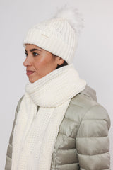 Berretto cappello AAF BEANIE - Rino & Pelle - Autunno Inverno 2024/25 - Snow white - Denny Store