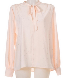 BLUSA MANICHE LUNGHE art. 411DD45003 Donna Denny Rose Primavera Estate 2024 - Denny Store Italia