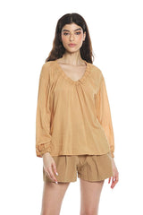 Blusa Zindell M.3/4 C/Arricci art. RDP2403055060 Donna Relish Primavera Estate 2024 - Denny Store Italia