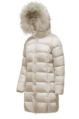 Rome Jacket down jacket - art GW6012TDLC3- Bomboogie Autumn Winter 2023/24 CRYSTAL GRAY 