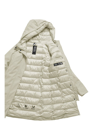 Rome Jacket down jacket - art GW6012TDLC3- Bomboogie Autumn Winter 2023/24 CRYSTAL GRAY 