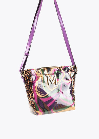 BORSA A TRACOLLA STAMPA PAISLEY - Lola Casademunt Primavera Estate 2024 - MS2404010 - Denny Store