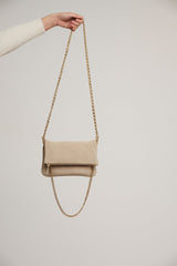 Borsa EVAN SUEDE CROSS BODY BAG - Rino & Pelle - Autunno Inverno 2024/25 Beige - Denny Store