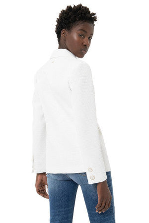 Chaqueta regular en piel de oveja ecológica - Fracomina Otoño Invierno 2023/24 - FS23WC1001O44601