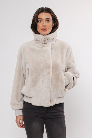 Giacca Ambra short fake fur jacket - Rino & Pelle - Autunno Inverno 2024/25 - Denny Store