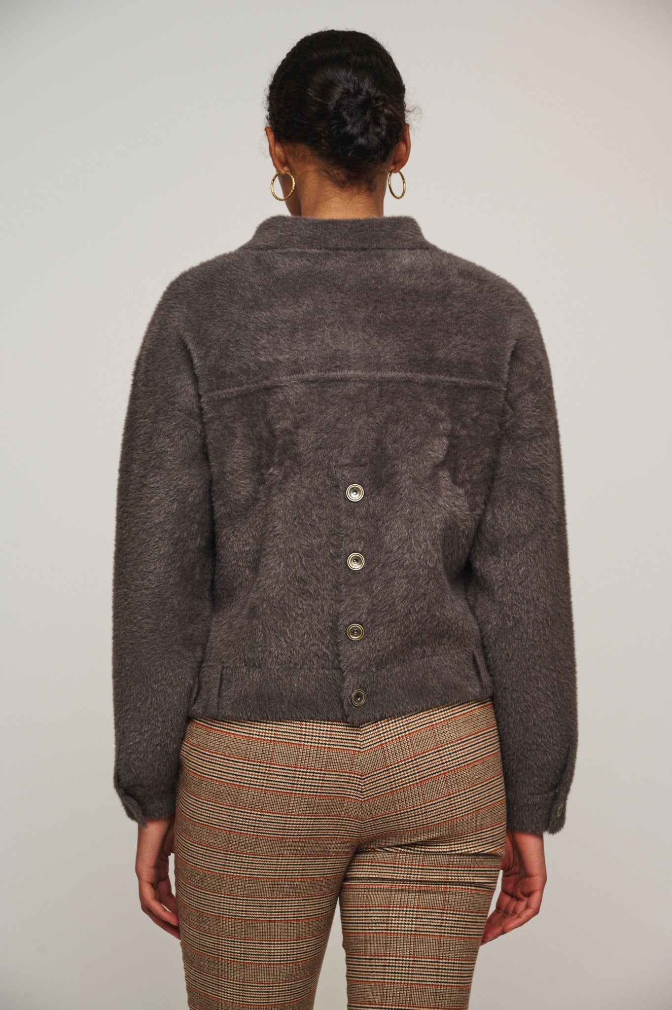 Giacca BUBBLY BOXY JACKET - Rino & Pelle - Autunno Inverno 2024/25 Night forest - Denny Store