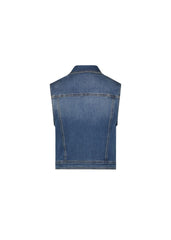 Gilet jeans art 411BD36002 Donna Gaudi Jeans Primavera Estate 2024 - Denny Store Italia