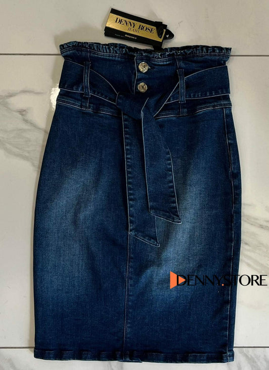 Gonna Jeans con Cintura art 311ND76002 Donna Denny Rose Jeans Primavera Estate 2023 - Denny Store Italia