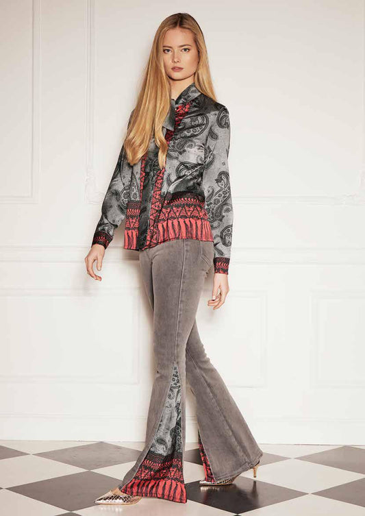 Pantalone Denim - art. 421ND26004 - Denny Rose Autunno Inverno 2024/25 Donna