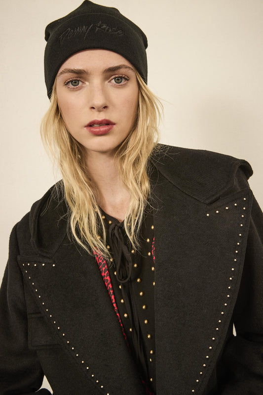 Cappotto crop con cappuccio - art. 521DD35003 - Denny Rose Autunno Inverno 2025/26