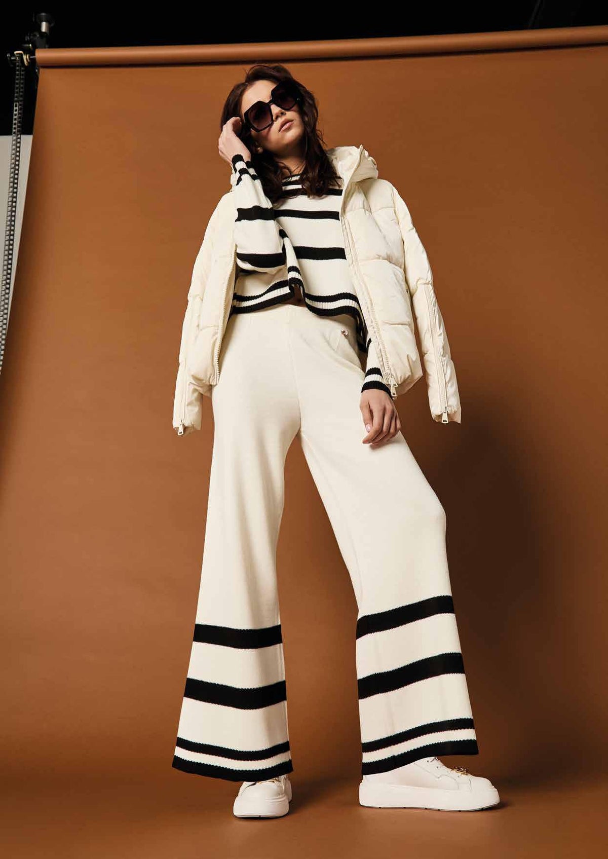 Pantalone in maglia - art.  521ND23001 - Denny Rose Autunno Inverno 2025/26