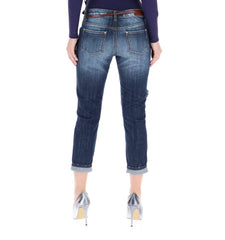 Jeans jeans con perle e strappi FR18FMJCARA7 - Fracomina Autunno/Inverno 2021/22 - Outlet - Denny Store Italia