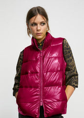 Gilet Corto Imbottito In Vernice - Lola Casademunt Autunno/Inverno 2024/25 - LF2401019