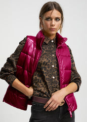 Gilet Corto Imbottito In Vernice - Lola Casademunt Autunno/Inverno 2024/25 - LF2401019