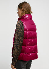 Gilet Corto Imbottito In Vernice - Lola Casademunt Autunno/Inverno 2024/25 - LF2401019