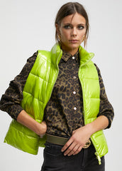 Gilet Corto Imbottito In Vernice - Lola Casademunt Autunno/Inverno 2024/25 - LF2401019