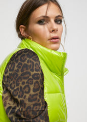 Gilet Corto Imbottito In Vernice - Lola Casademunt Autunno/Inverno 2024/25 - LF2401019