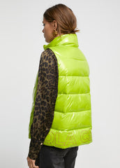 Gilet Corto Imbottito In Vernice - Lola Casademunt Autunno/Inverno 2024/25 - LF2401019