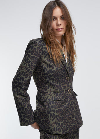 Chaqueta animal print - Lola Casademunt Otoño/Invierno 202425 - LF2402002